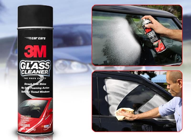 Nước rửa kính xe ô tô bình nén 3M Glass Cleaner