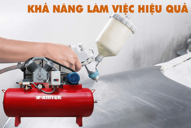 máy nén khí Airtek chất lương tốt nhất, làm việc hiệu quả, bền bỉ